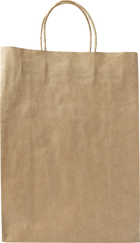 Papirspose brun stor 130 g/m2 