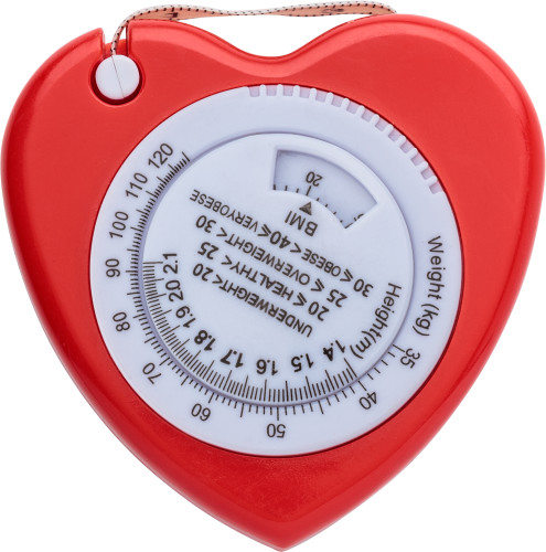 Hjerteformet BMI målebånd