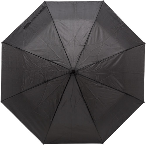 Sammenleggbar Pongee (190T) paraply og pose